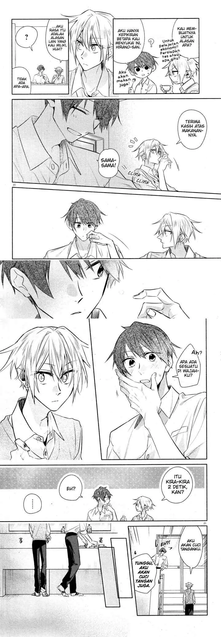 Hirano to Kagiura chapter 33.2 halaman 11