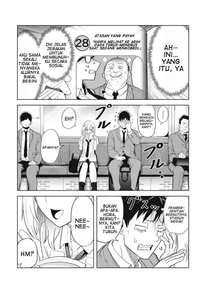 Asa no Tsuukin Densha de, Yatara to Hanashikakete Kuru Joshikousei chapter 4 halaman 10