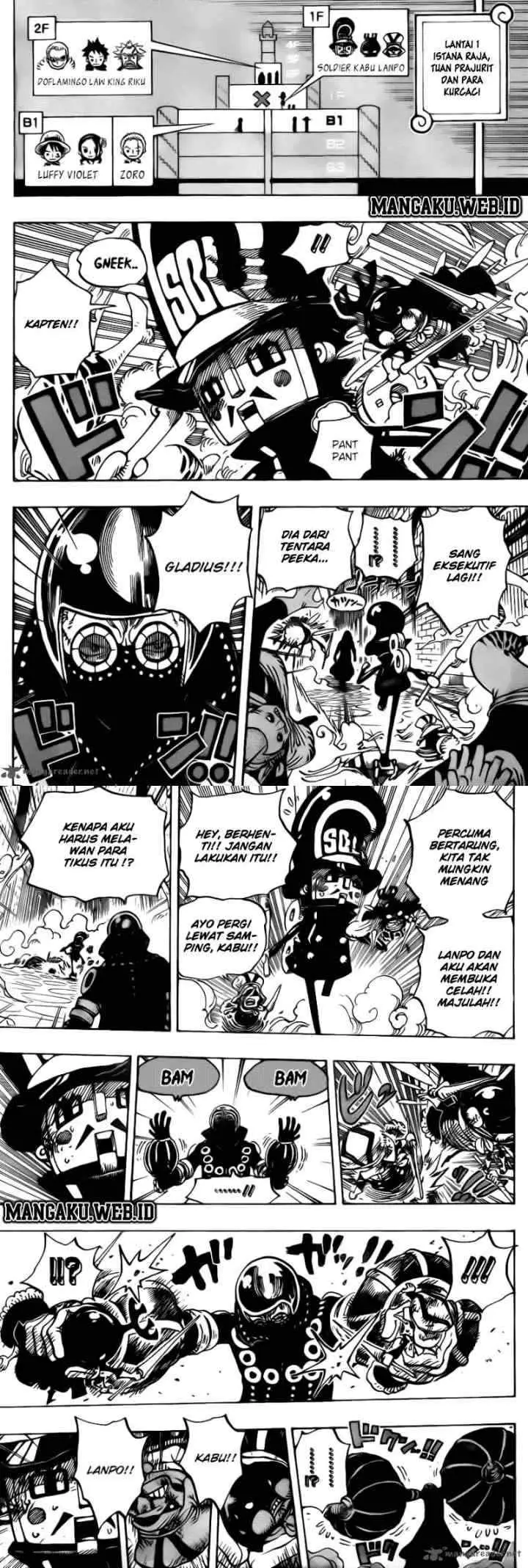 One Piece chapter 740 halaman 4