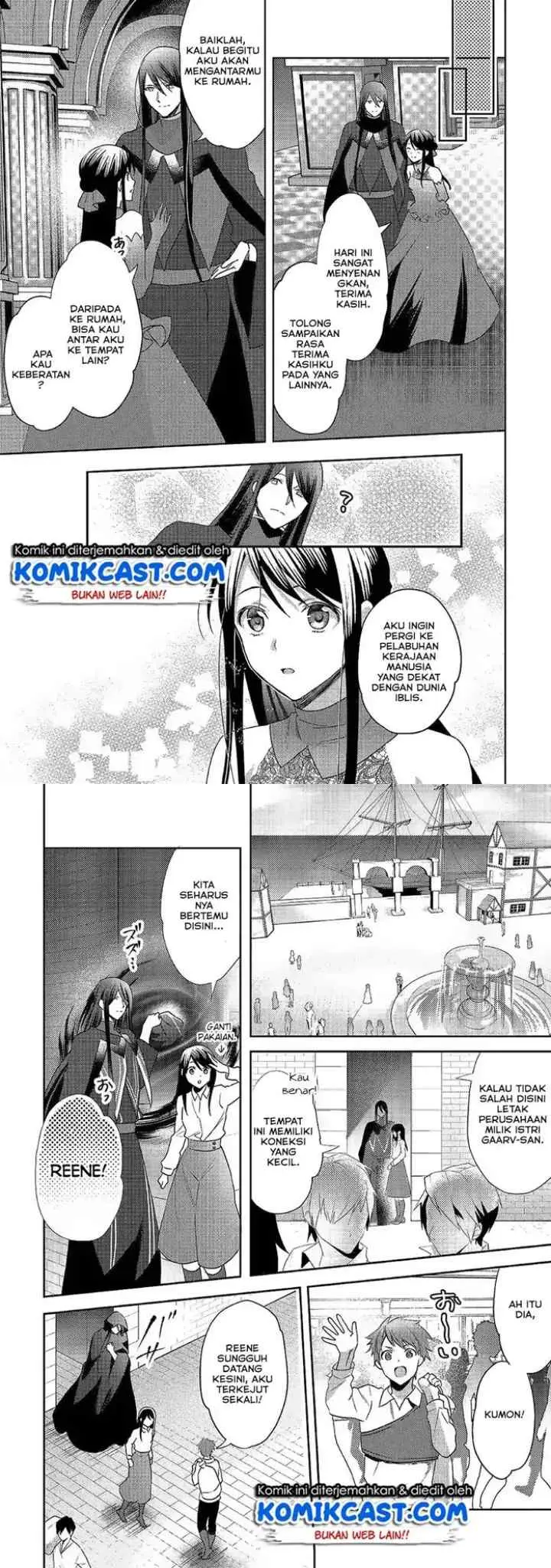 Isekai de ~Kuro no Iyashi Te~ tte Yobareteimasu chapter 46 halaman 9