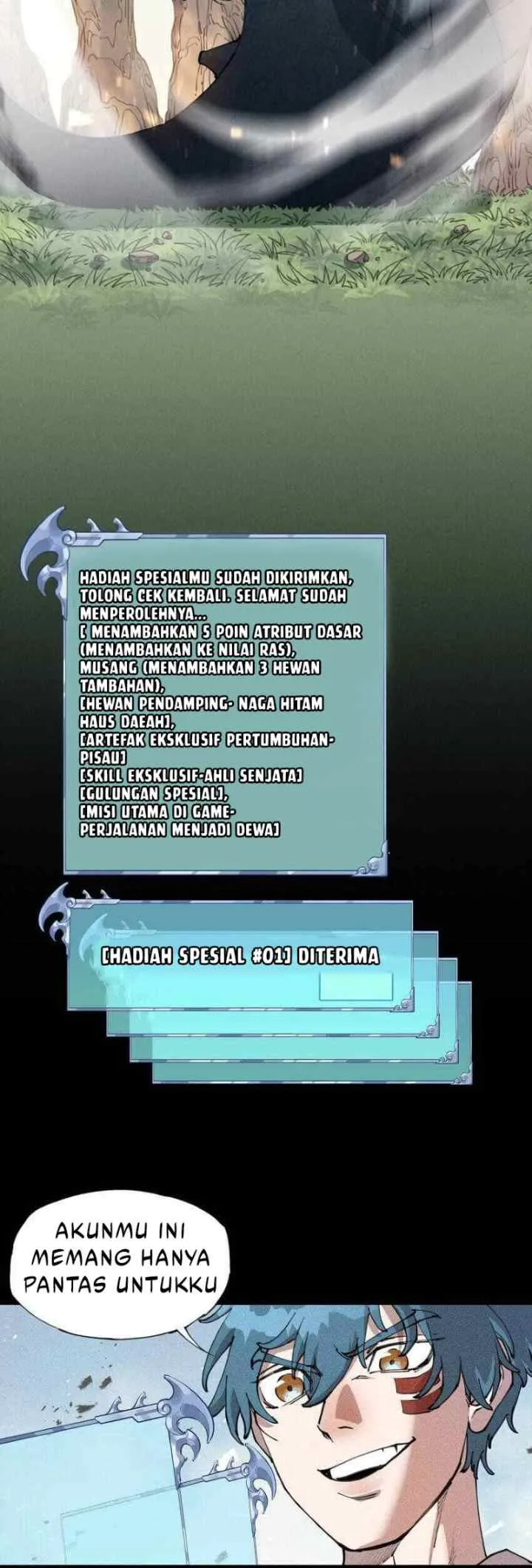 Even Though My Character Is a Jellyfish, I'm Still Super Strong chapter 4 halaman 8