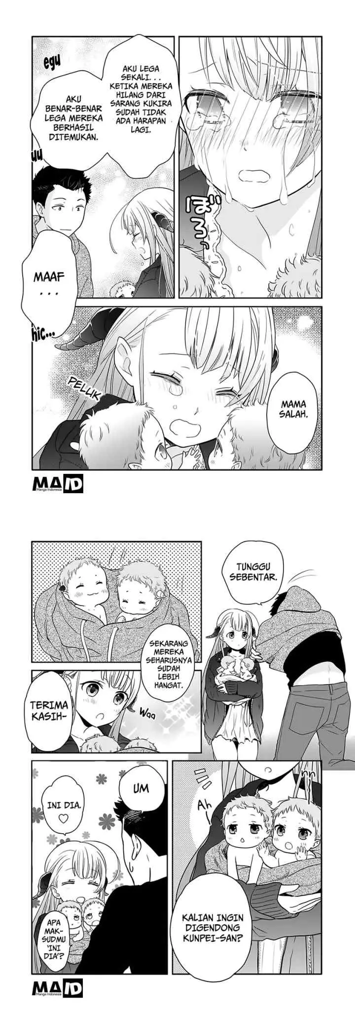 Kitaku Tochuu de Yome to Musume ga Dekita n dakedo Dragon datta chapter 1 halaman 14