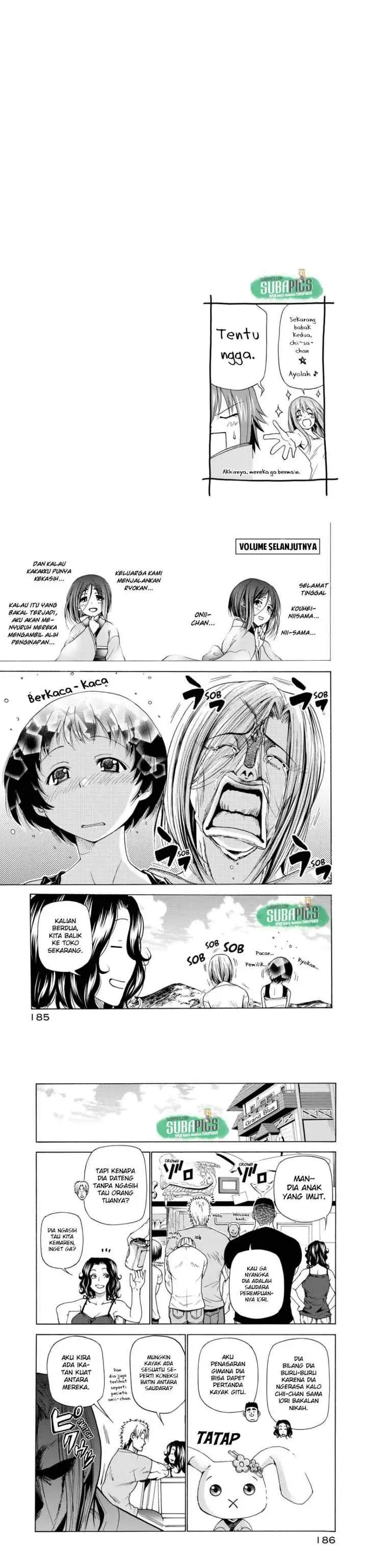 Grand Blue chapter 28.5 halaman 13