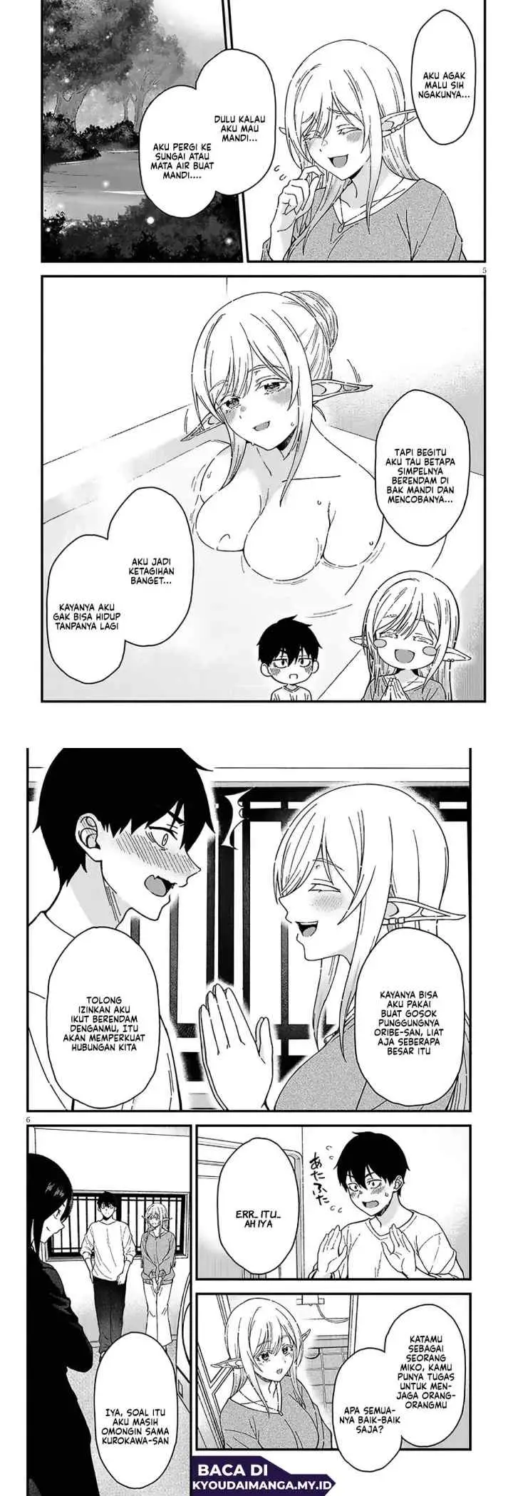 Isekai Kara Kita Elf to Tomo ni Sugosu Nichijou chapter 2 halaman 4