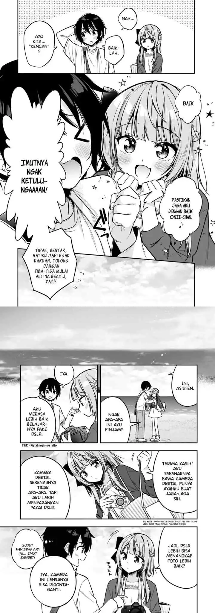 Camera-senpai to Sewayaki Jouzu na Kouhai-chan chapter 4 halaman 7