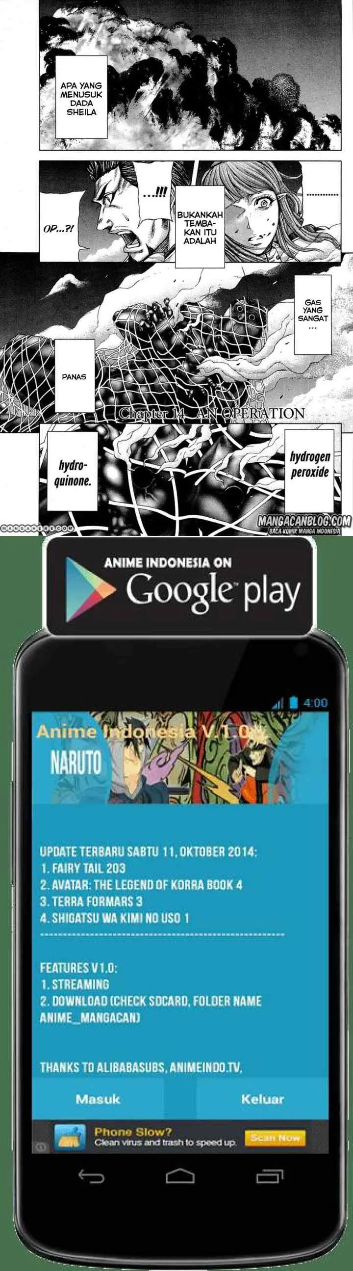 Terra Formars 2 chapter 14 halaman 11