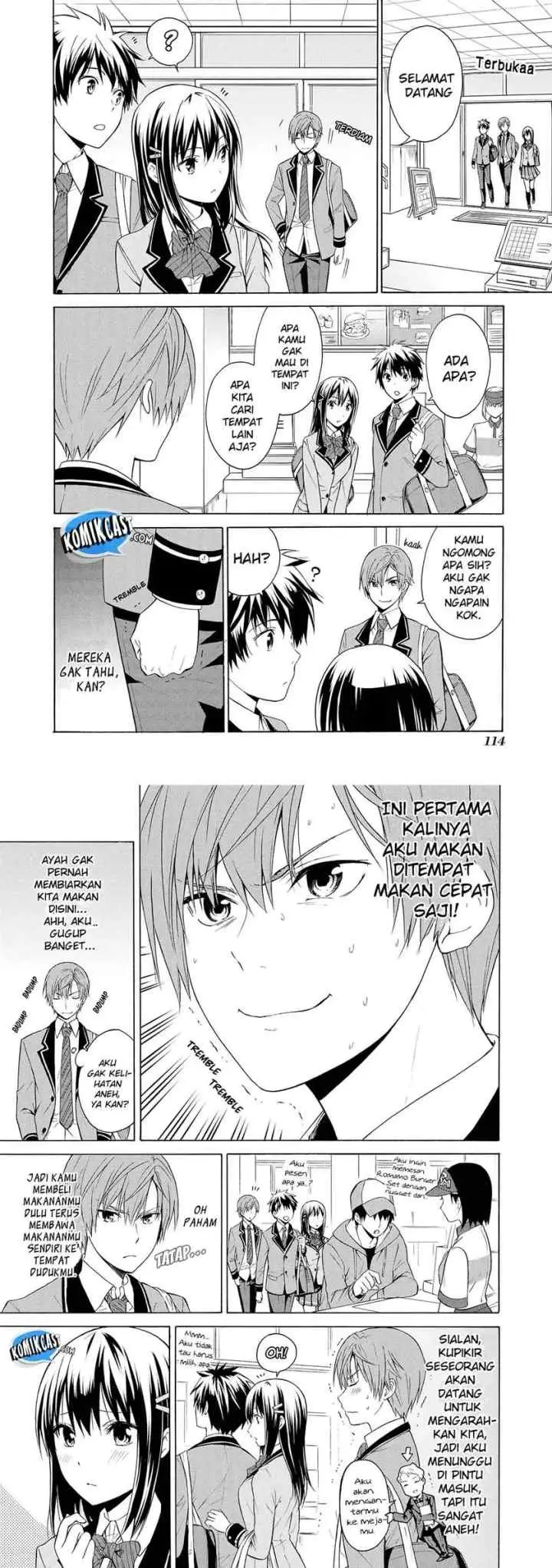 Akuyaku Ouji wa Koi ga Dekinai chapter 4 halaman 4
