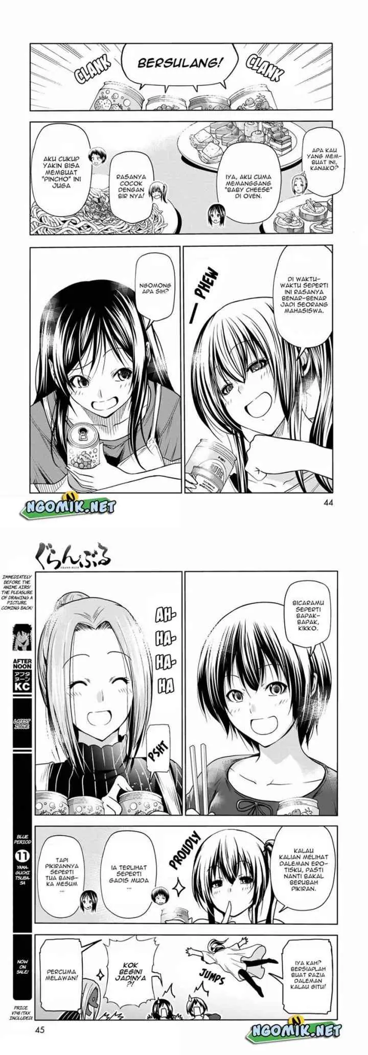 Grand Blue chapter 72 halaman 12