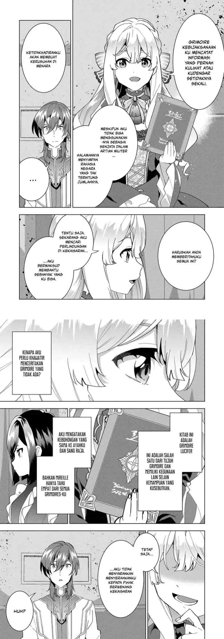 Buchigire Reijou wa Houfuku wo Chikaimashita. ~Madousho no Chikara de Sokoku wo Tataki Tsubushimasu~ chapter 2 halaman 4