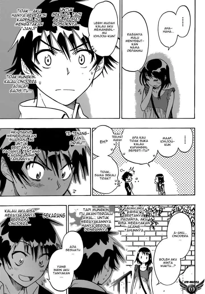 Nisekoi chapter 27 halaman 16