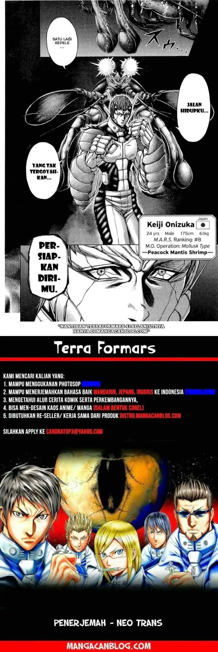 Terra Formars 2 chapter 42 halaman 12