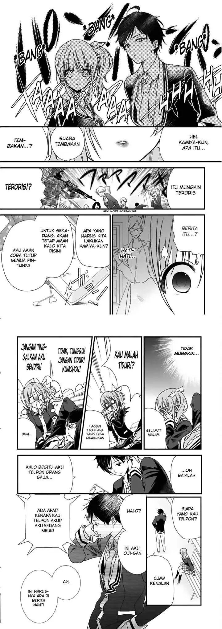 Class ga Isekai Shoukan sareta Naka Ore dake Nokotta n desu ga chapter 1 halaman 10