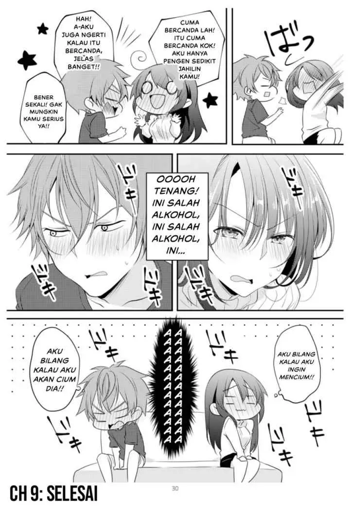 Jitsu wa Ryouomoi Kamo Shirenai Onee-san to Chuusan Danshi no Hanashi chapter 9 halaman 5
