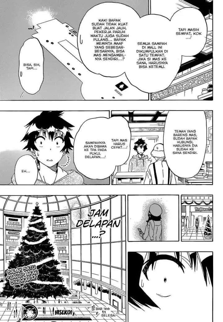 Nisekoi chapter 166 halaman 18