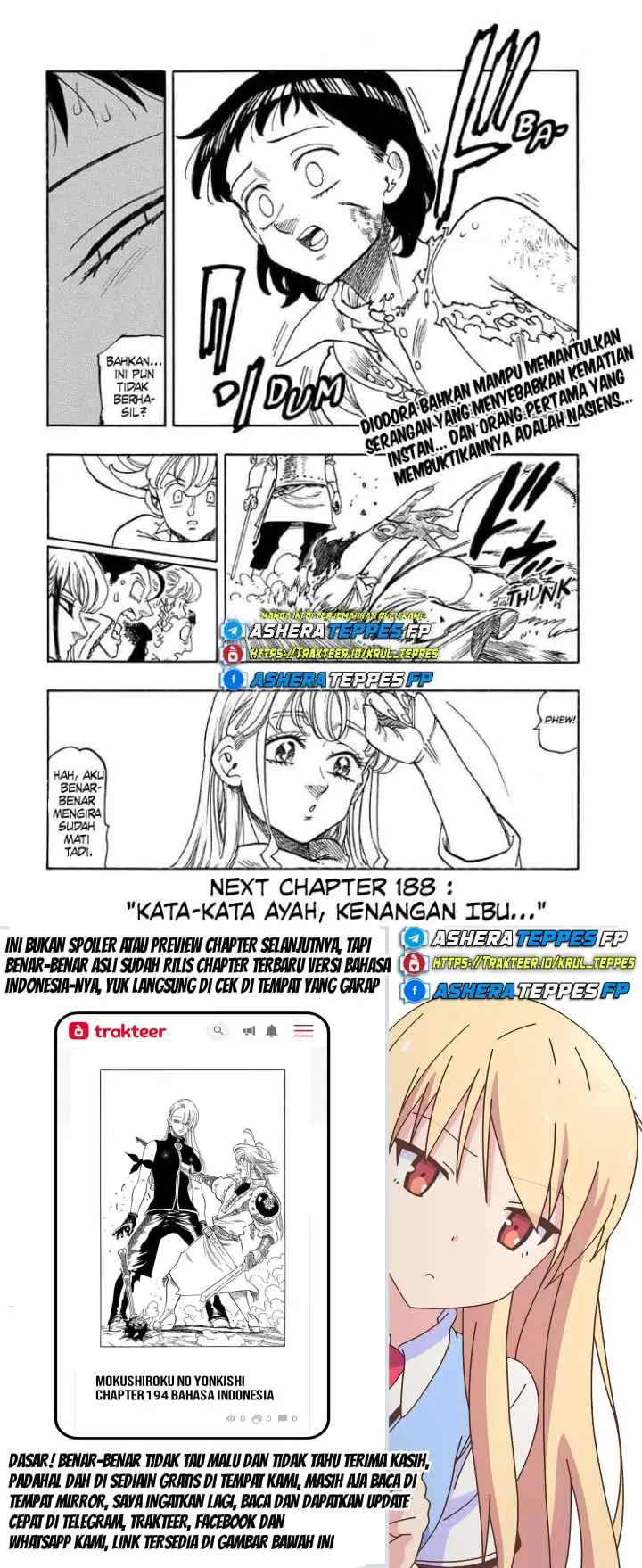 Mokushiroku no Yonkishi chapter 187 halaman 11
