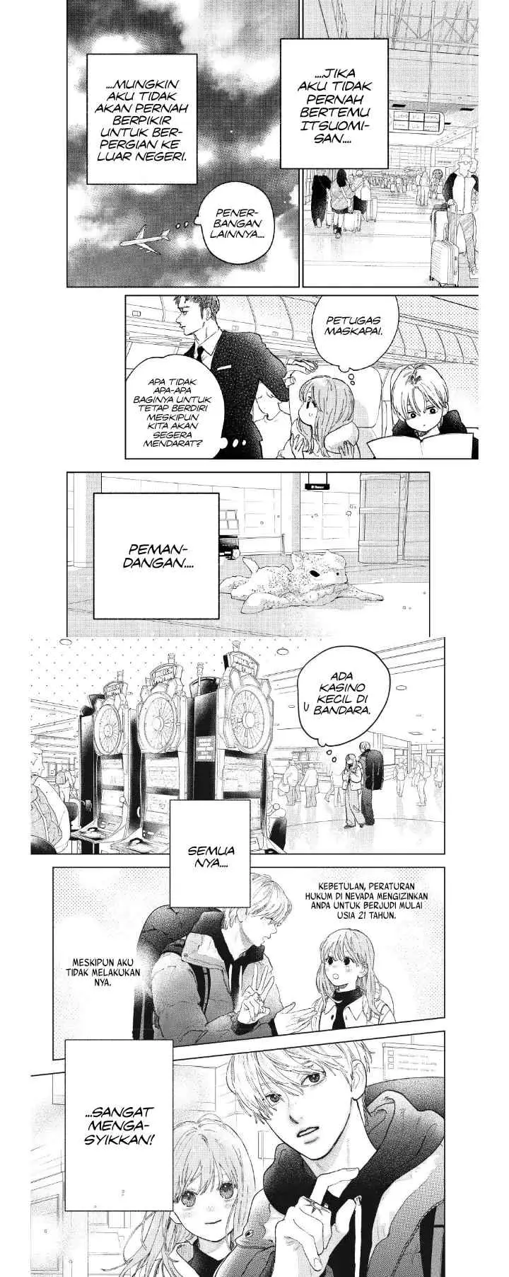 Yubisaki to Renren chapter 54 halaman 14