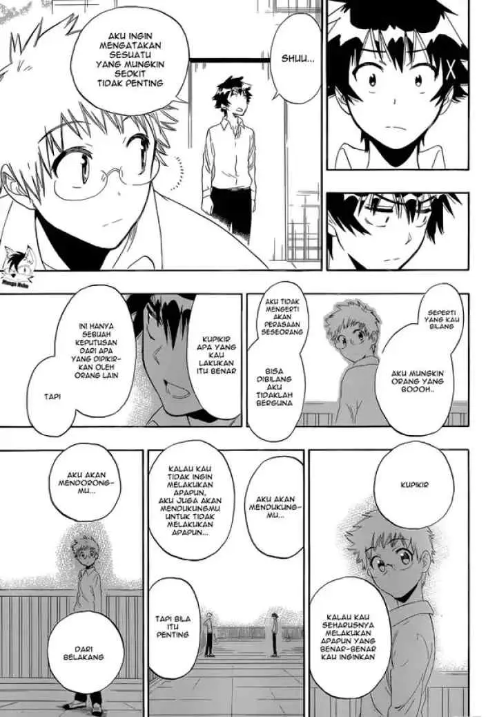 Nisekoi chapter 85 halaman 8