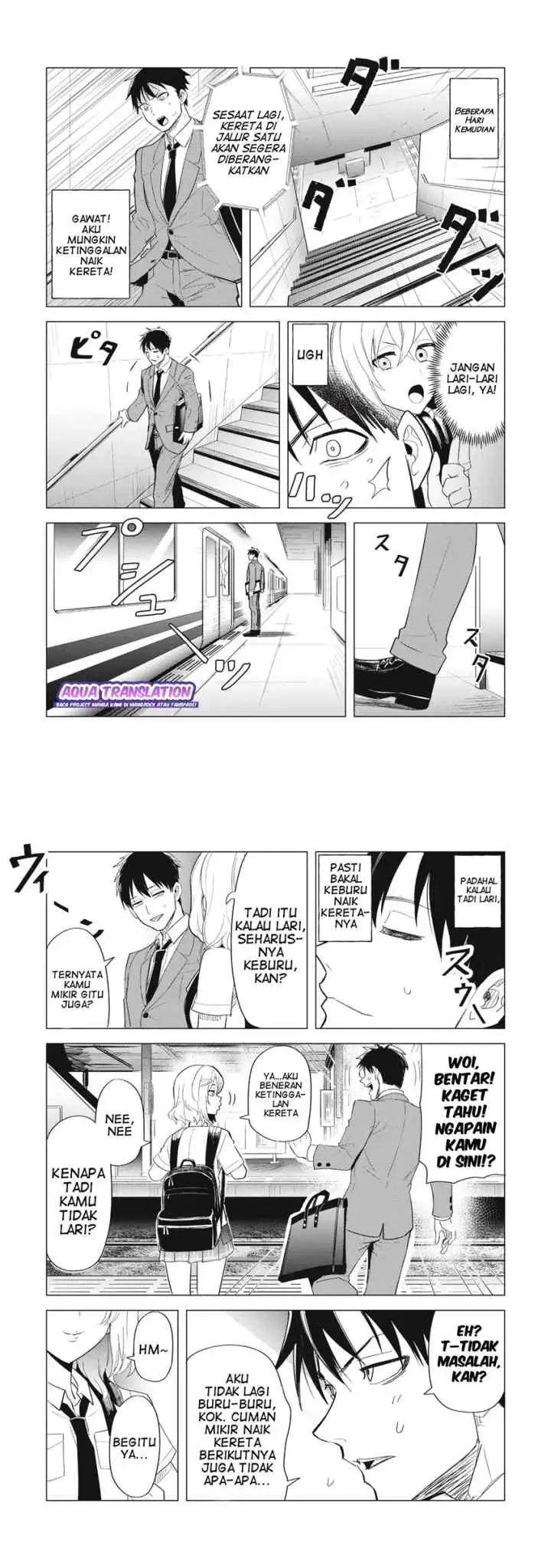 Asa no Tsuukin Densha de, Yatara to Hanashikakete Kuru Joshikousei chapter 2 halaman 9