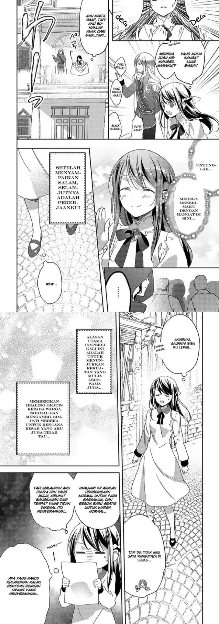 Isekai de ~Kuro no Iyashi Te~ tte Yobareteimasu chapter 19 halaman 4