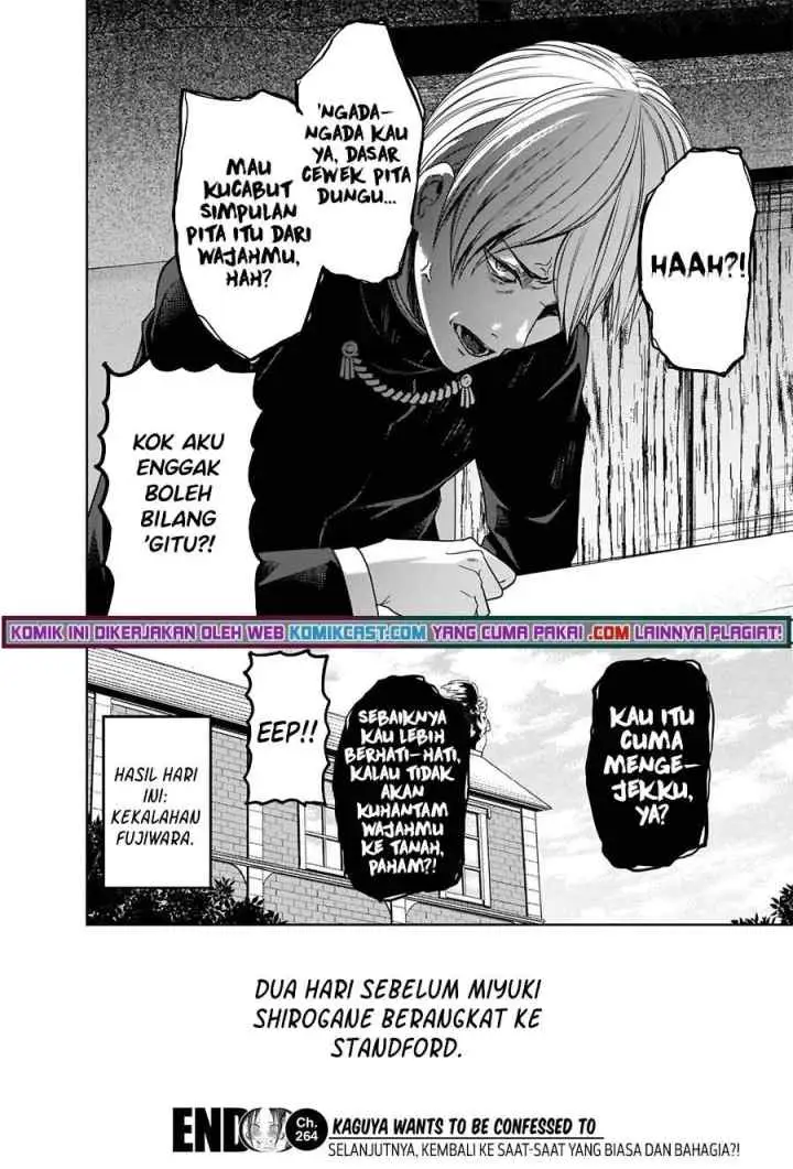 Kaguya-sama wa Kokurasetai: Tensai-tachi no Renai Zunousen chapter 264 halaman 18