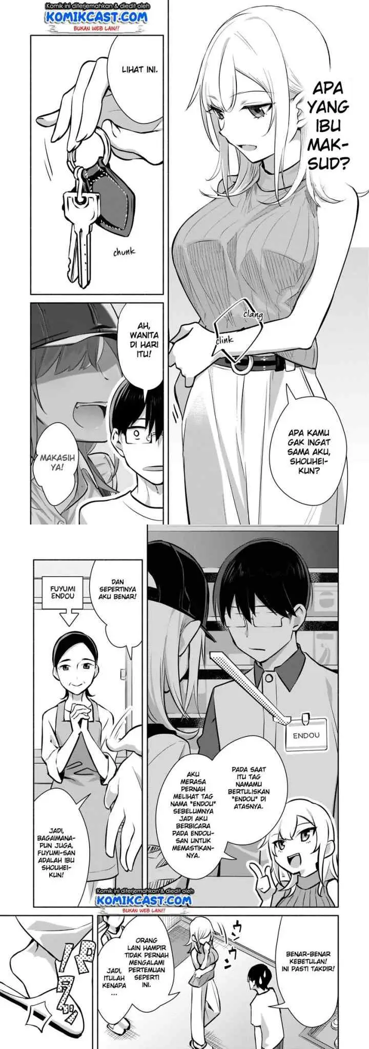 Bocchi no Boku ni Kyousei Kanojo ga Yattekita chapter 1.1 halaman 8
