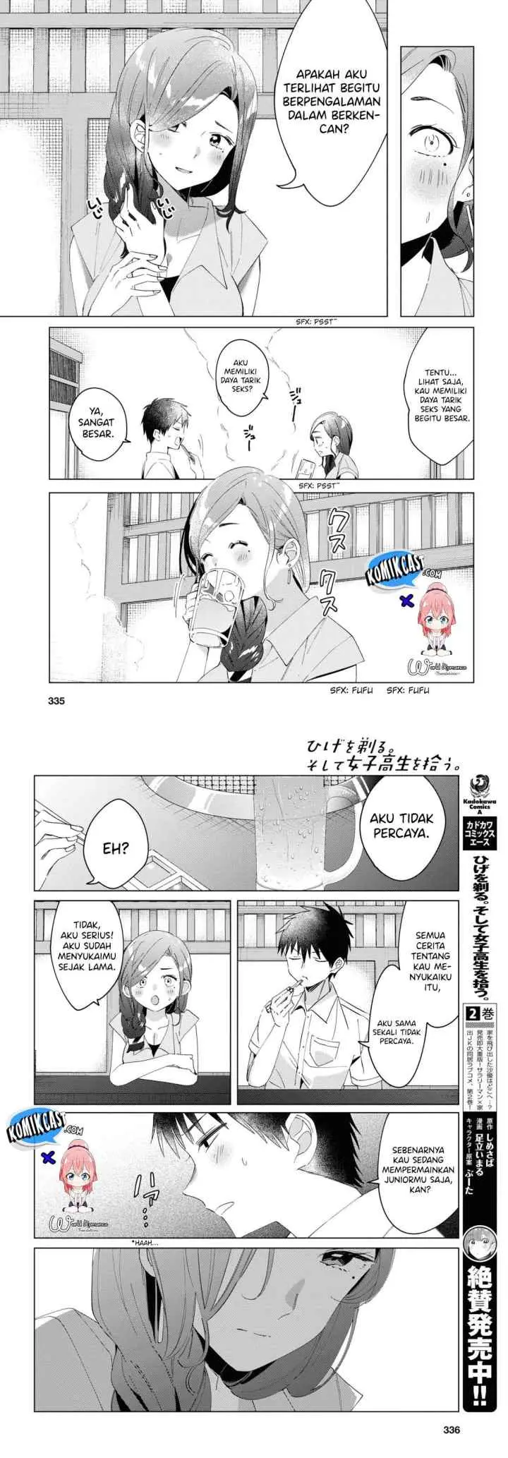 Hige Wo Soru. Soshite Joshikosei Wo Hirou chapter 14 halaman 7