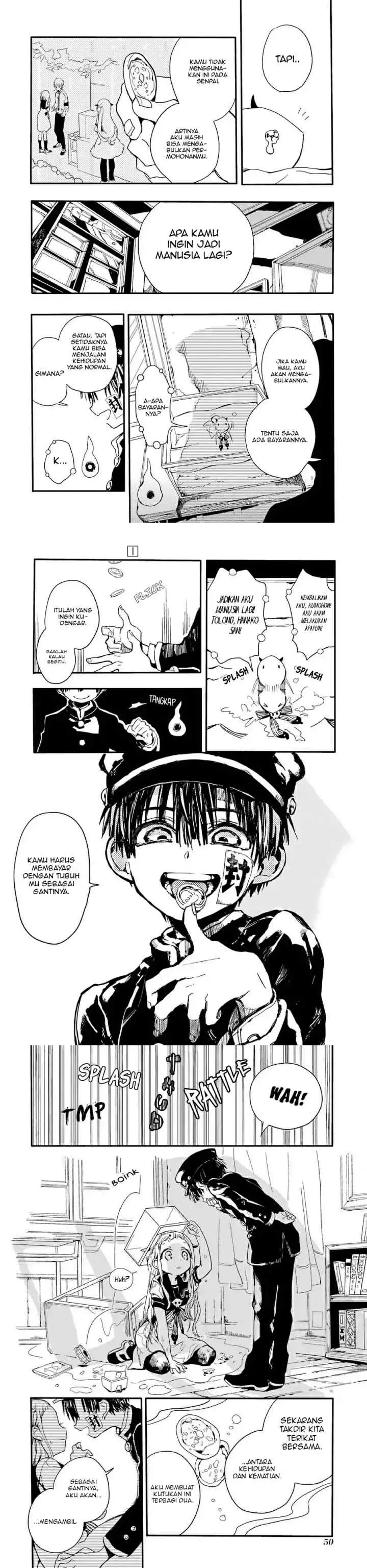 Jibaku Shounen Hanako-kun chapter 1 halaman 17