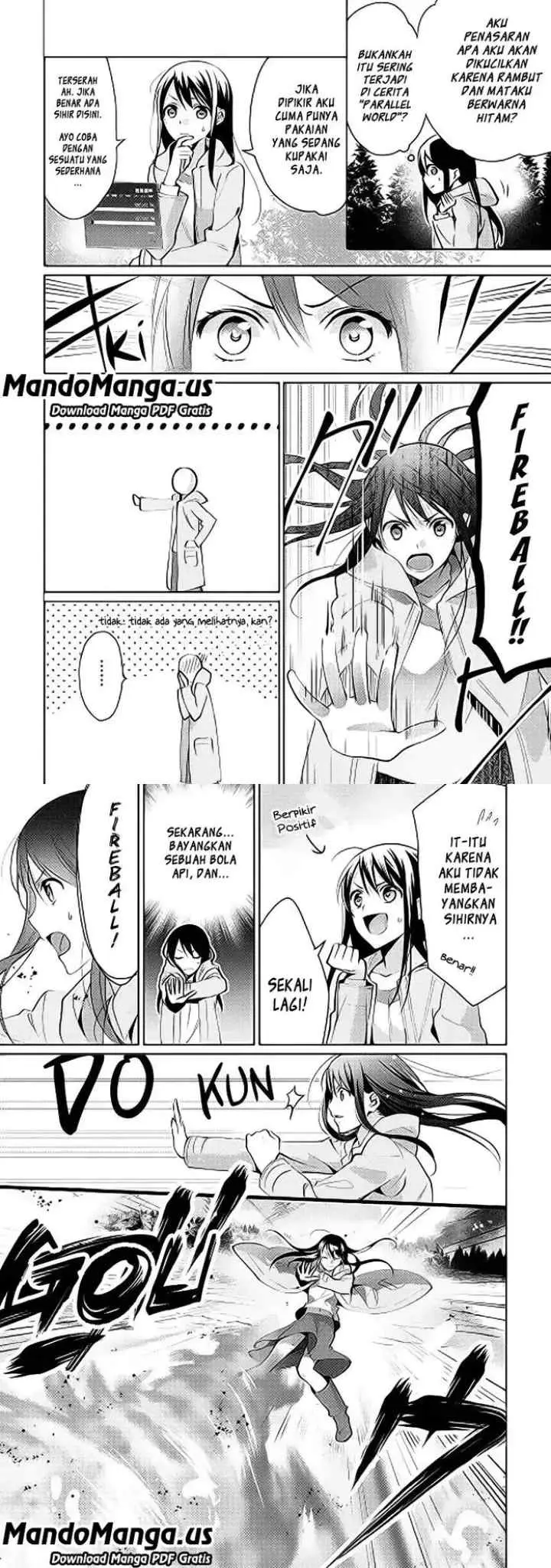 Isekai de ~Kuro no Iyashi Te~ tte Yobareteimasu chapter 1 halaman 7