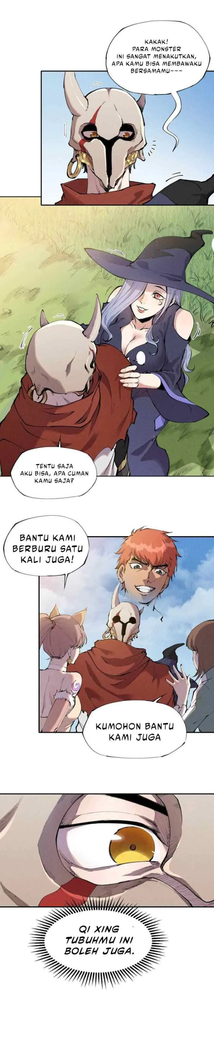 Even Though My Character Is a Jellyfish, I'm Still Super Strong chapter 4 halaman 13