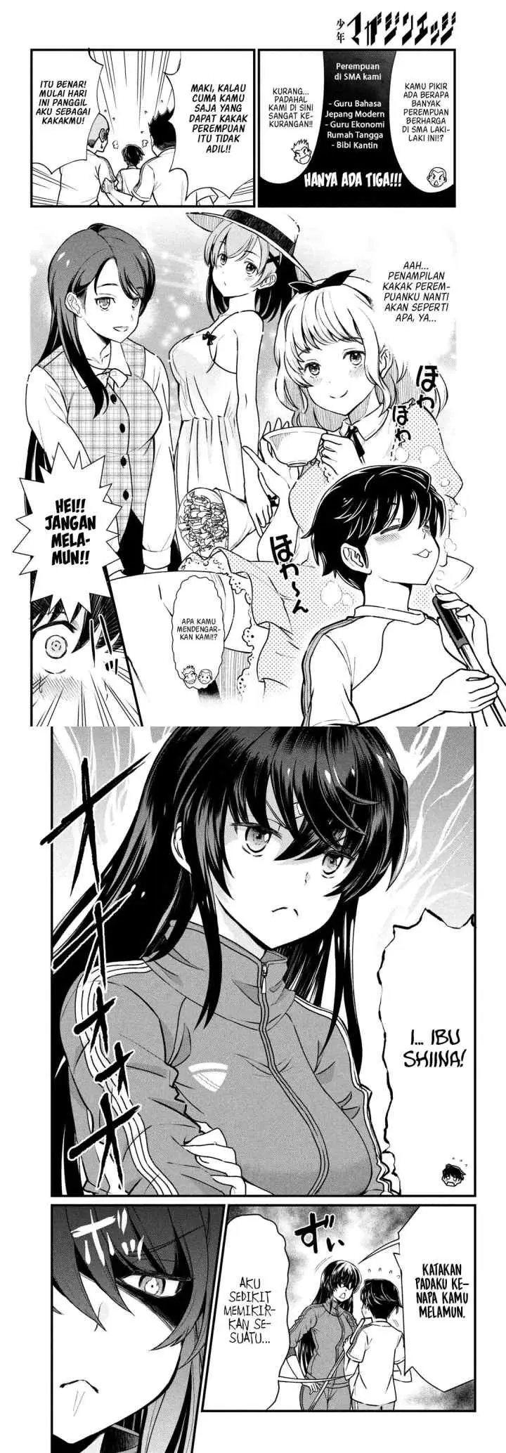 Ano Oni Kyoushi ga Boku no Ane ni Narundesuka? chapter 1 halaman 5