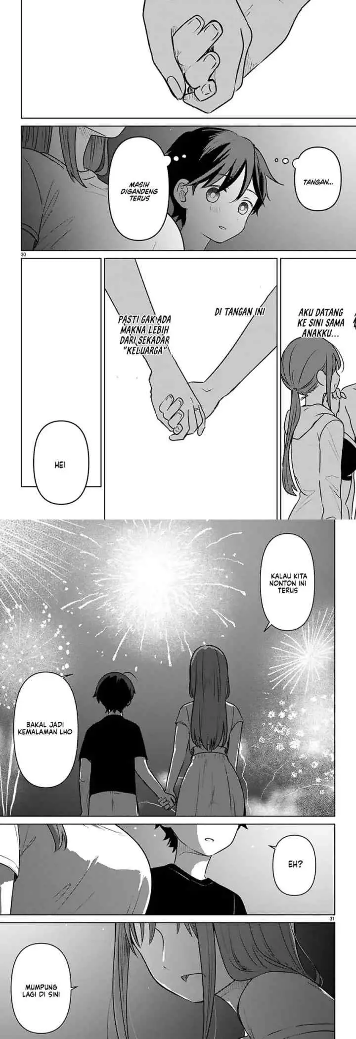 Ainosenbiki ~Mama Katsu Shitara Mama ga Dekita Hanashi~ chapter 9 halaman 17