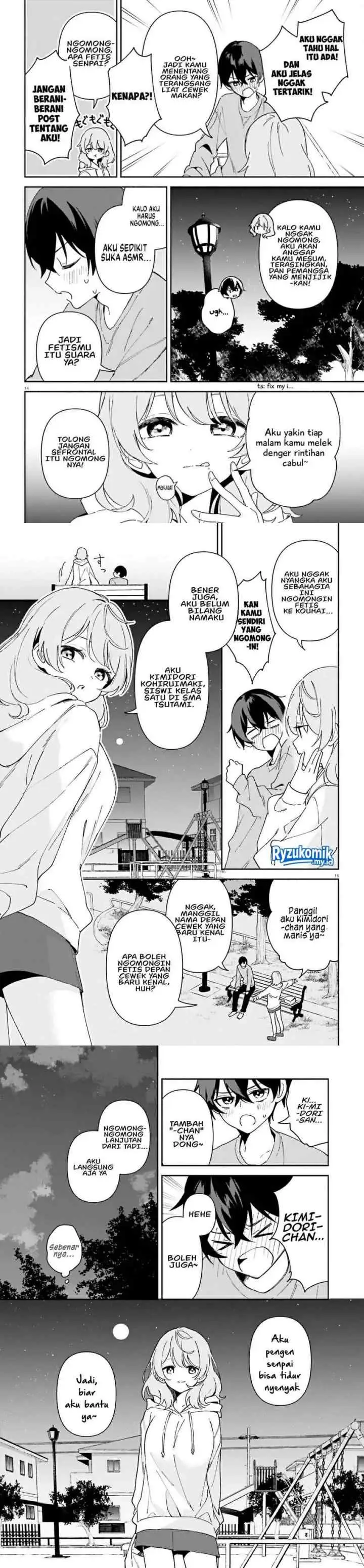 Issho ni Netaindesu yo Ne, Senpai? chapter 1 halaman 5
