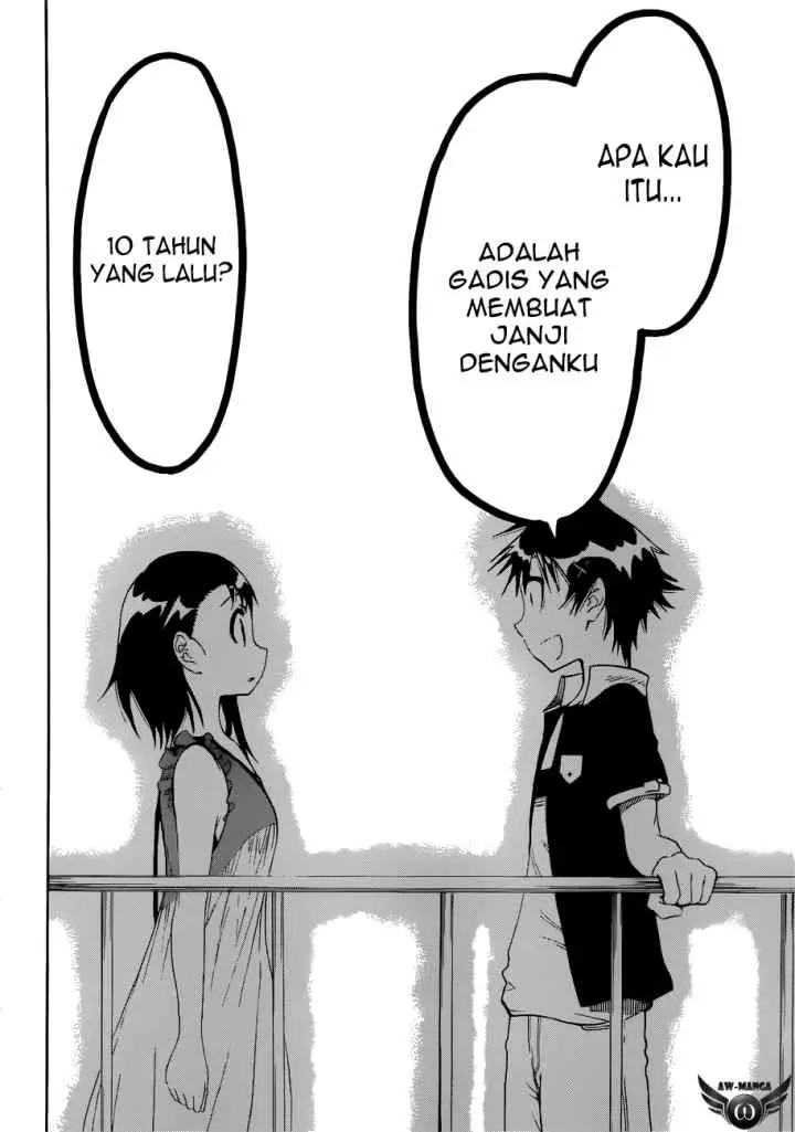 Nisekoi chapter 27 halaman 17