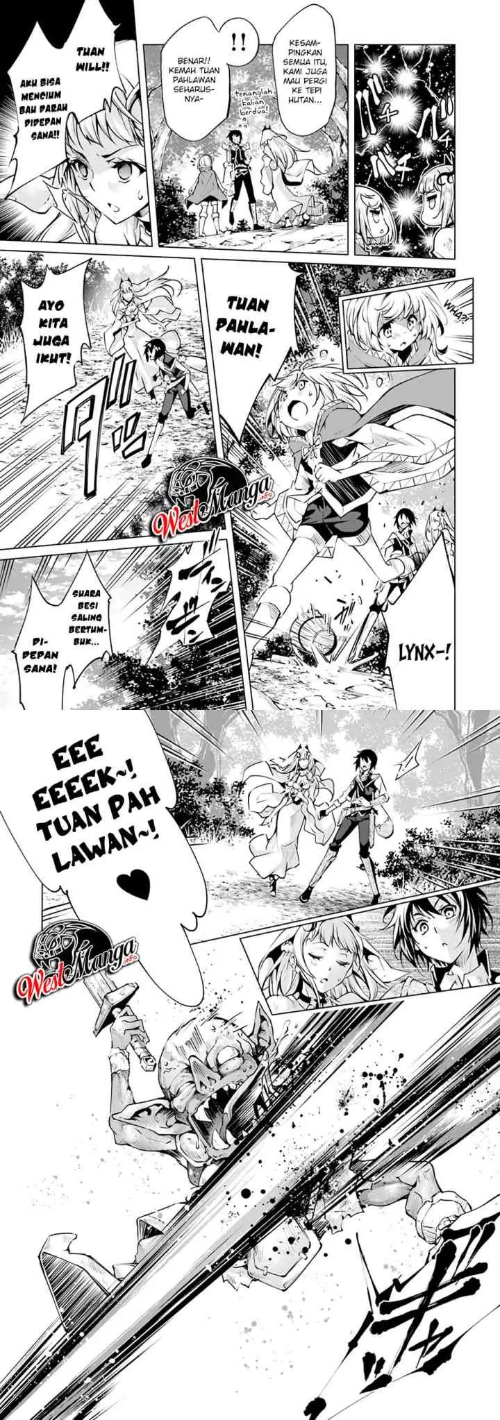 Kamigami ni Sodaterare Shimo no, Saikyou to Naru chapter 9 halaman 13