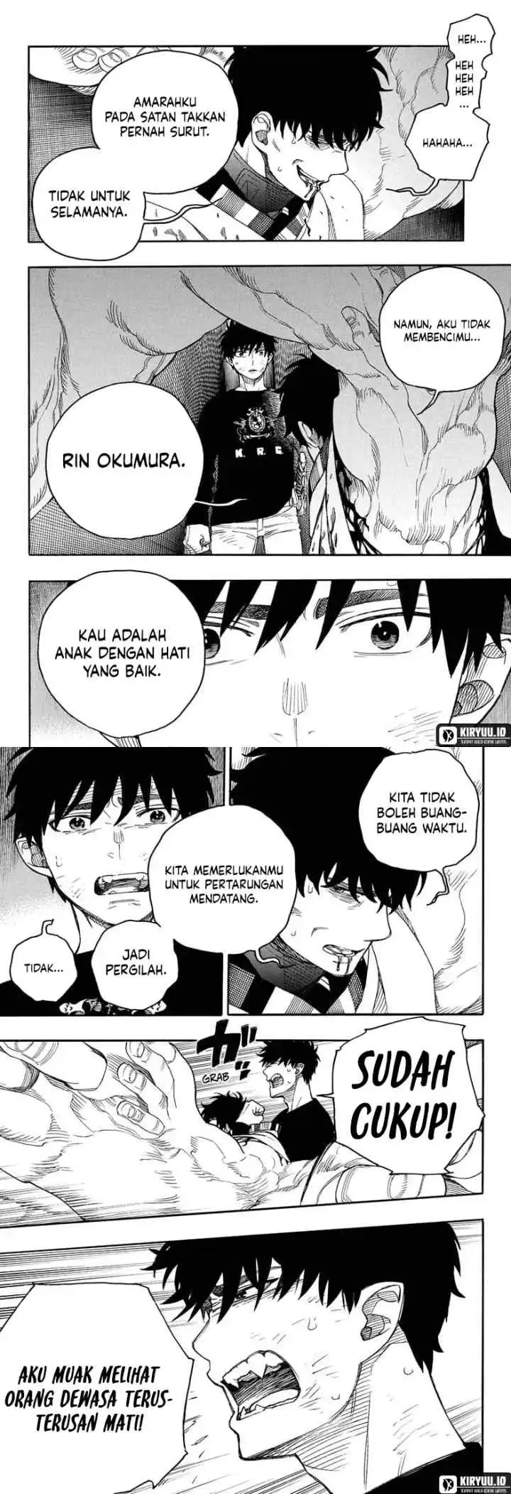 Ao No Exorcist chapter 165 halaman 7