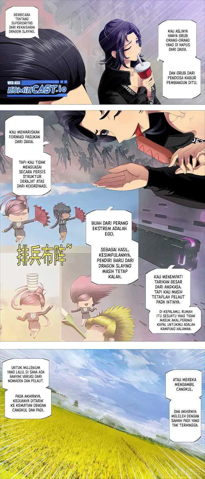 Iron Ladies chapter 490 halaman 10