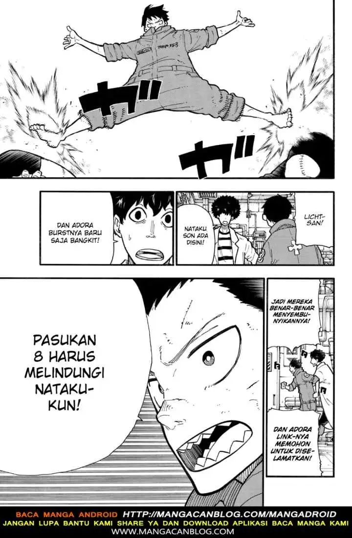 Enen no Shouboutai chapter 136 halaman 9