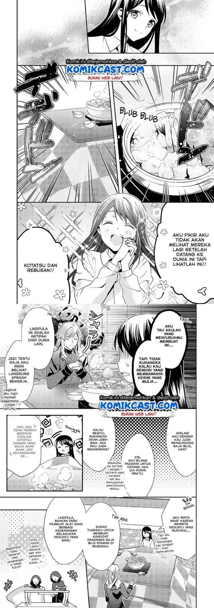 Isekai de ~Kuro no Iyashi Te~ tte Yobareteimasu chapter 44 halaman 10