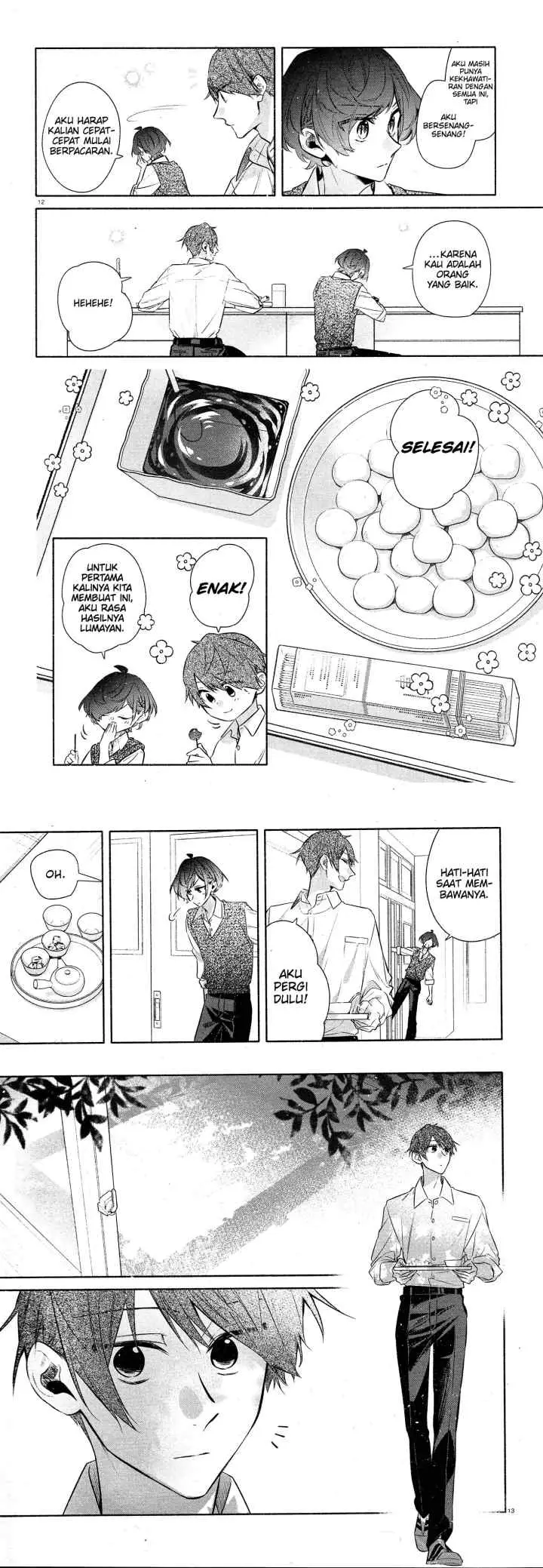Hirano to Kagiura chapter 33.2 halaman 7