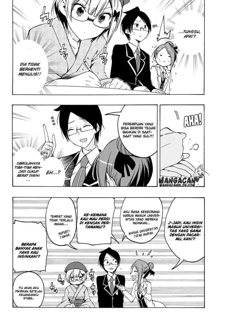 Bokutachi wa Benkyou ga Dekinai chapter 12 halaman 8