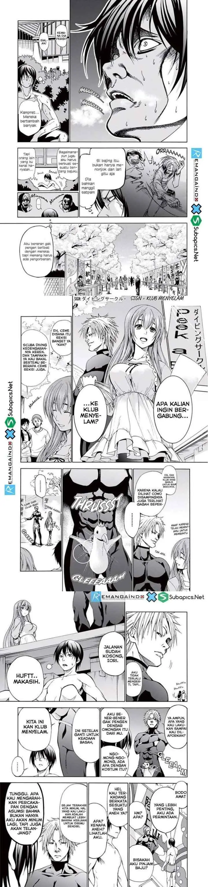 Grand Blue chapter 2 halaman 6