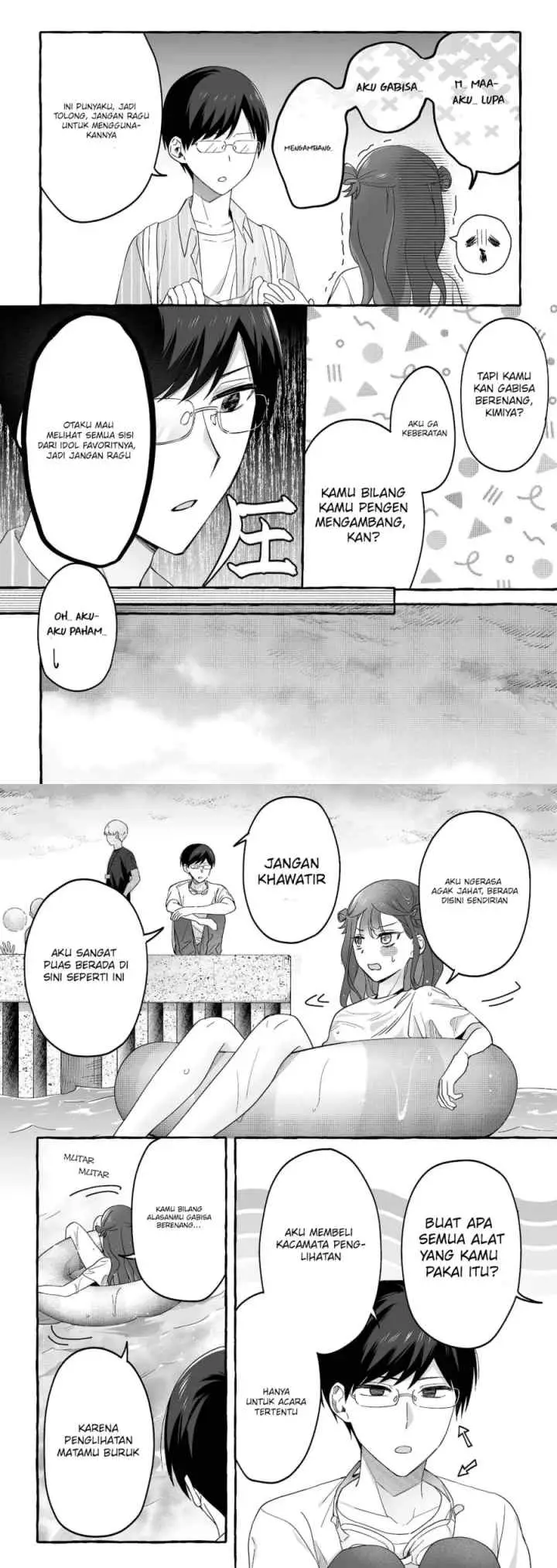 Damedol to Sekai ni Hitori Dake no Fan chapter 34 halaman 6