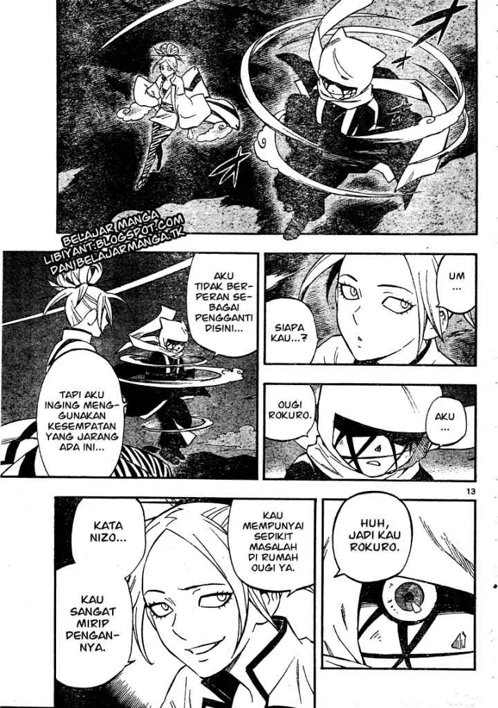 Kekkaishi Ayakashi Hojinden chapter 340 halaman 14