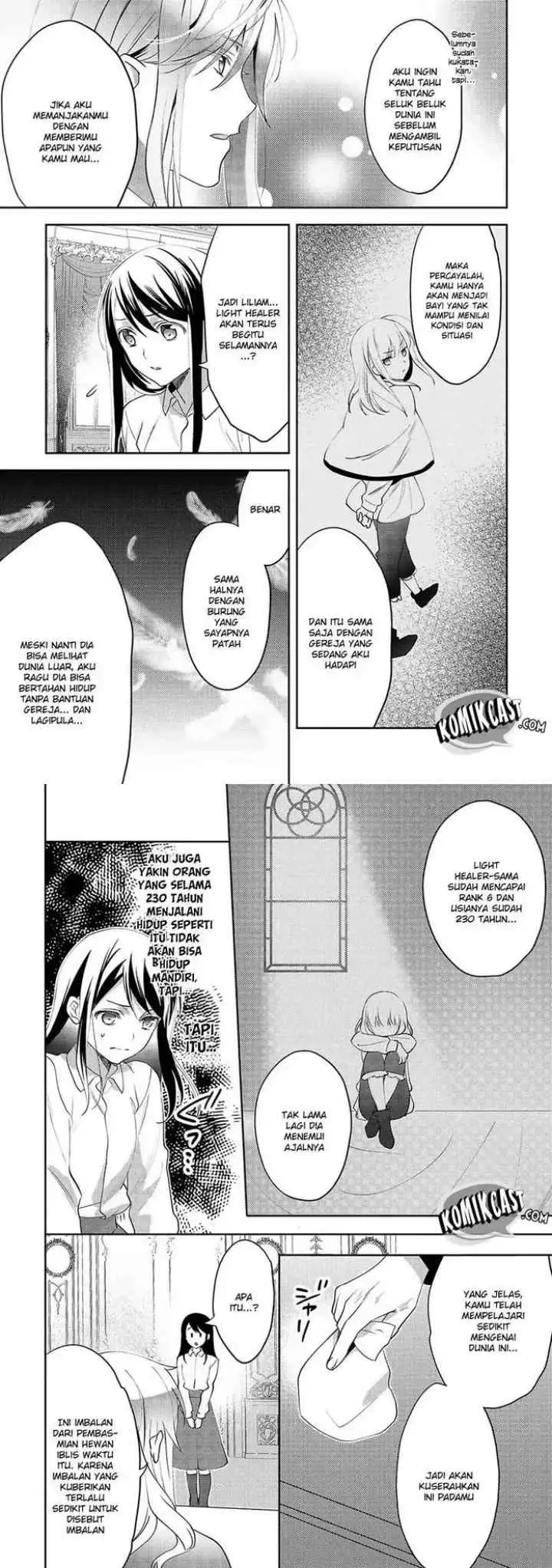 Isekai de ~Kuro no Iyashi Te~ tte Yobareteimasu chapter 17 halaman 11