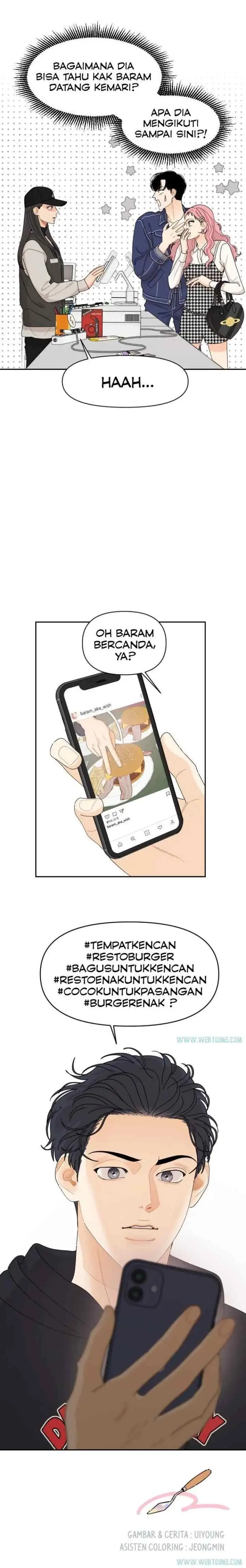 By the Way, in the Wind chapter 58 halaman 12