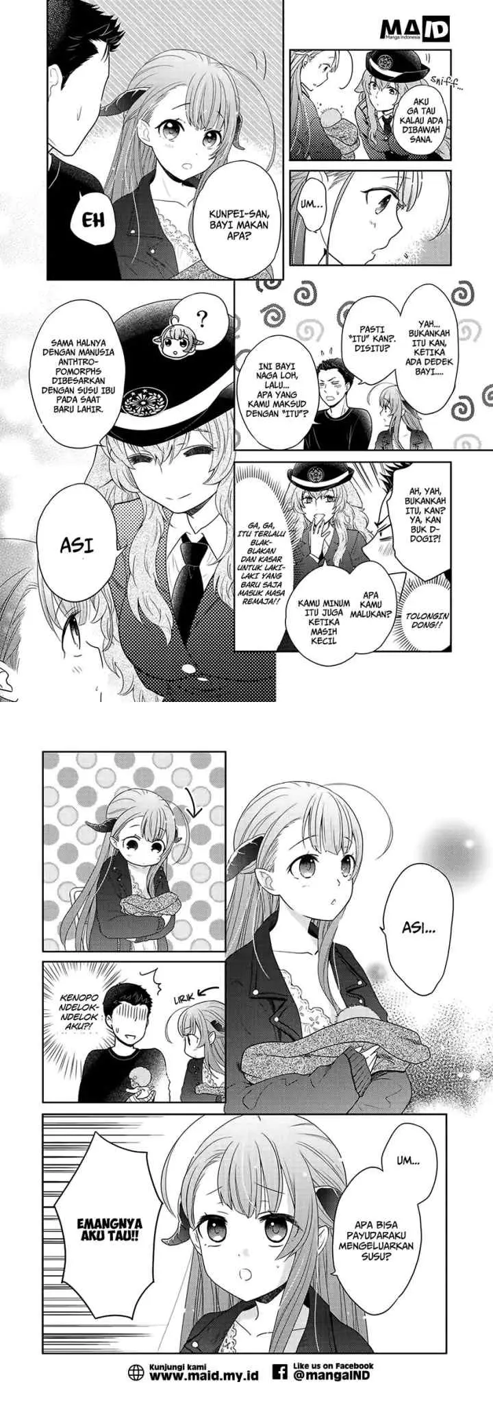 Kitaku Tochuu de Yome to Musume ga Dekita n dakedo Dragon datta chapter 2 halaman 8