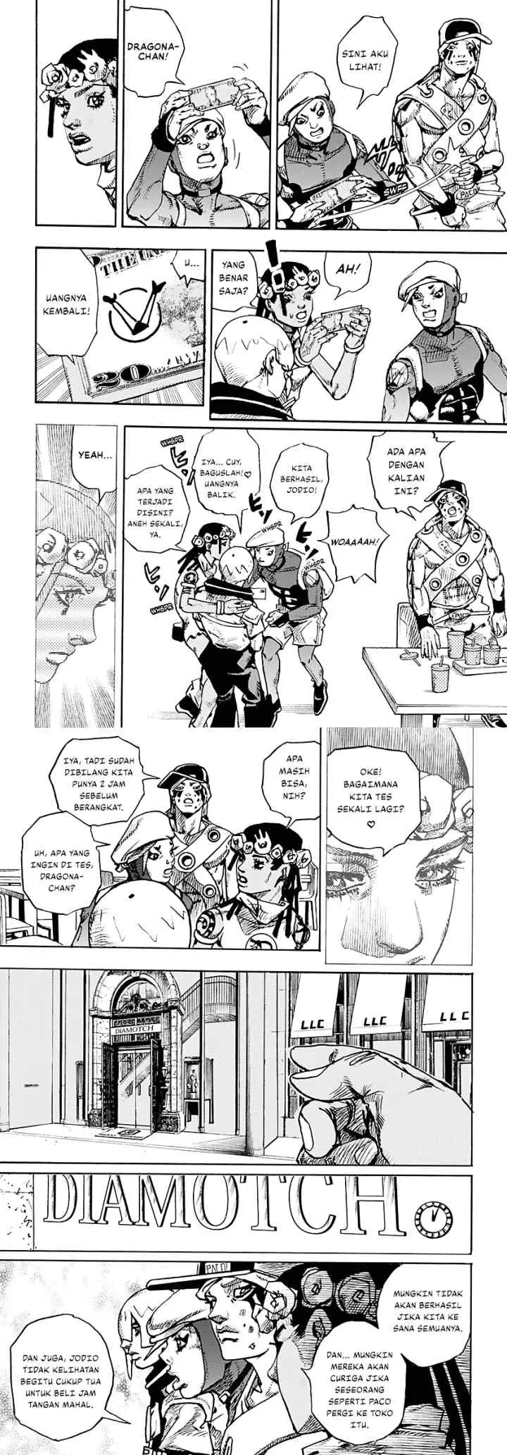 Jojo no Kimyou na Bouken - Jojolands chapter 8 halaman 7