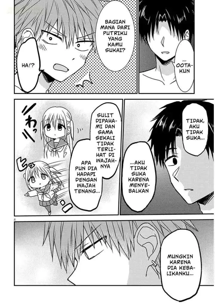 Kao ni Denai Kashiwada-san to Kao ni Deru Oota-kun + chapter 23 halaman 9