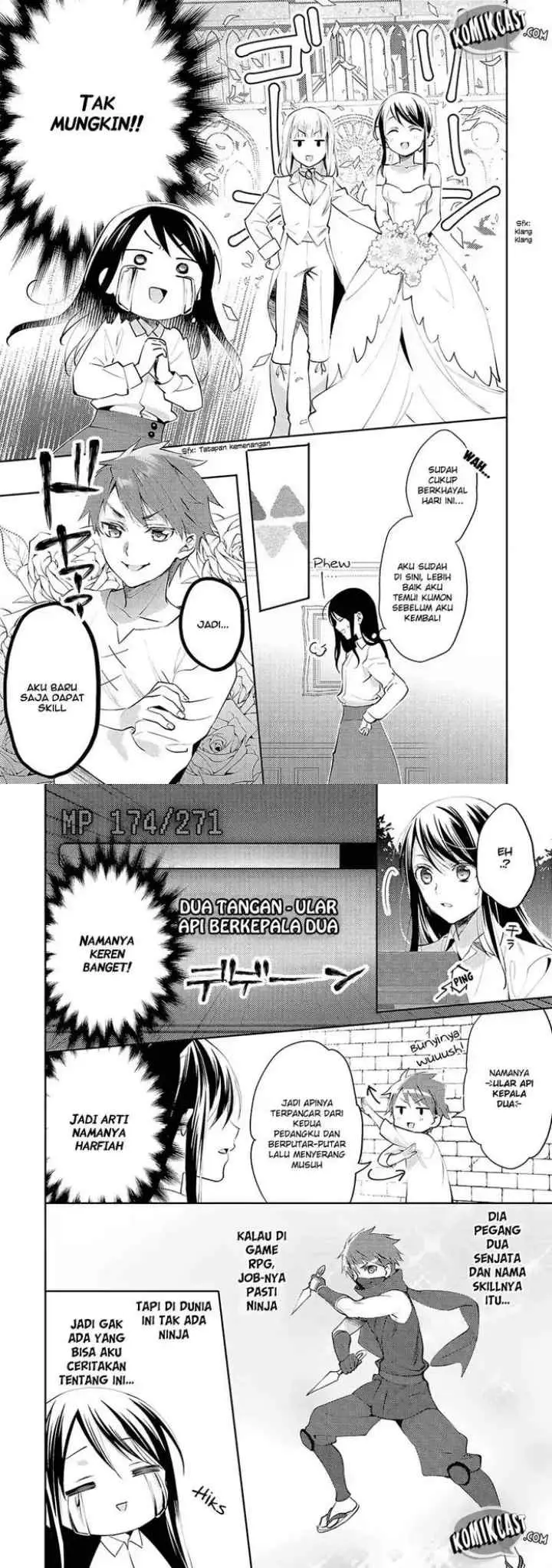 Isekai de ~Kuro no Iyashi Te~ tte Yobareteimasu chapter 18 halaman 8