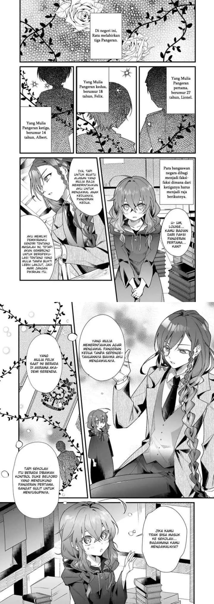 Silent Witch Chinmoku no Majo no Kakushigoto chapter 1.1 halaman 8